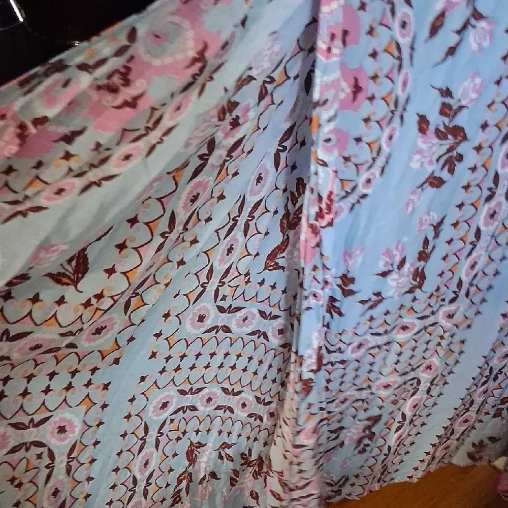 SPELL Pandora Mandala Print Bohemian Long Sleeve Maxi -Gown Small - Picture 4 of 9